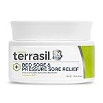 terrasil Bed Sores Treatment Cream & Pressure Sores Cream - Natural Ingredients for Healing of Bedsores, Ulcers & Wounds, 3X Power for Fast Soothing Relief (1.5 oz jar)