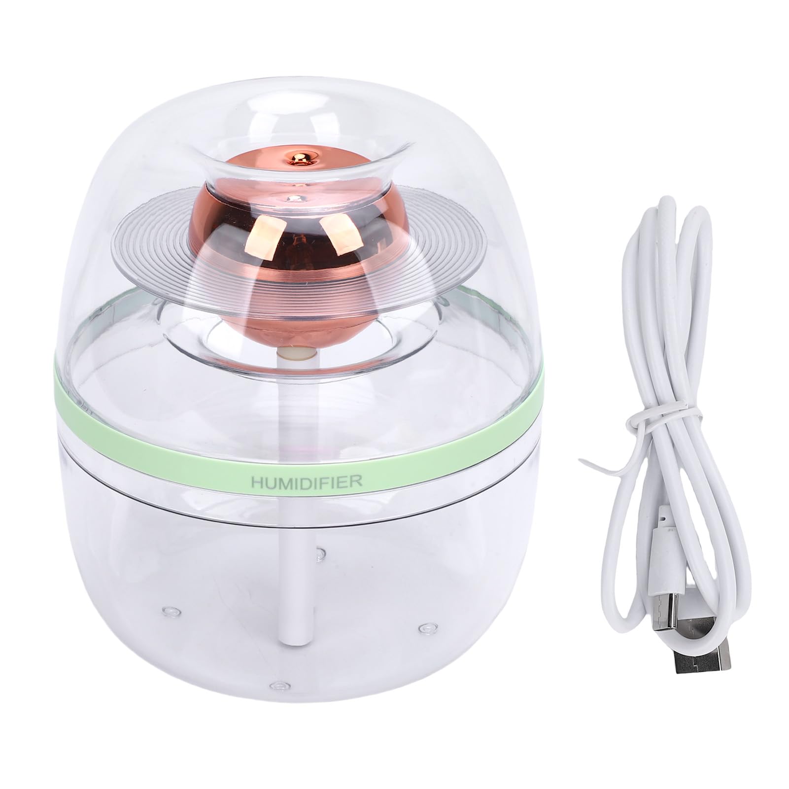 Petit humidificateur portable silencieux 3L USB à double buse verte