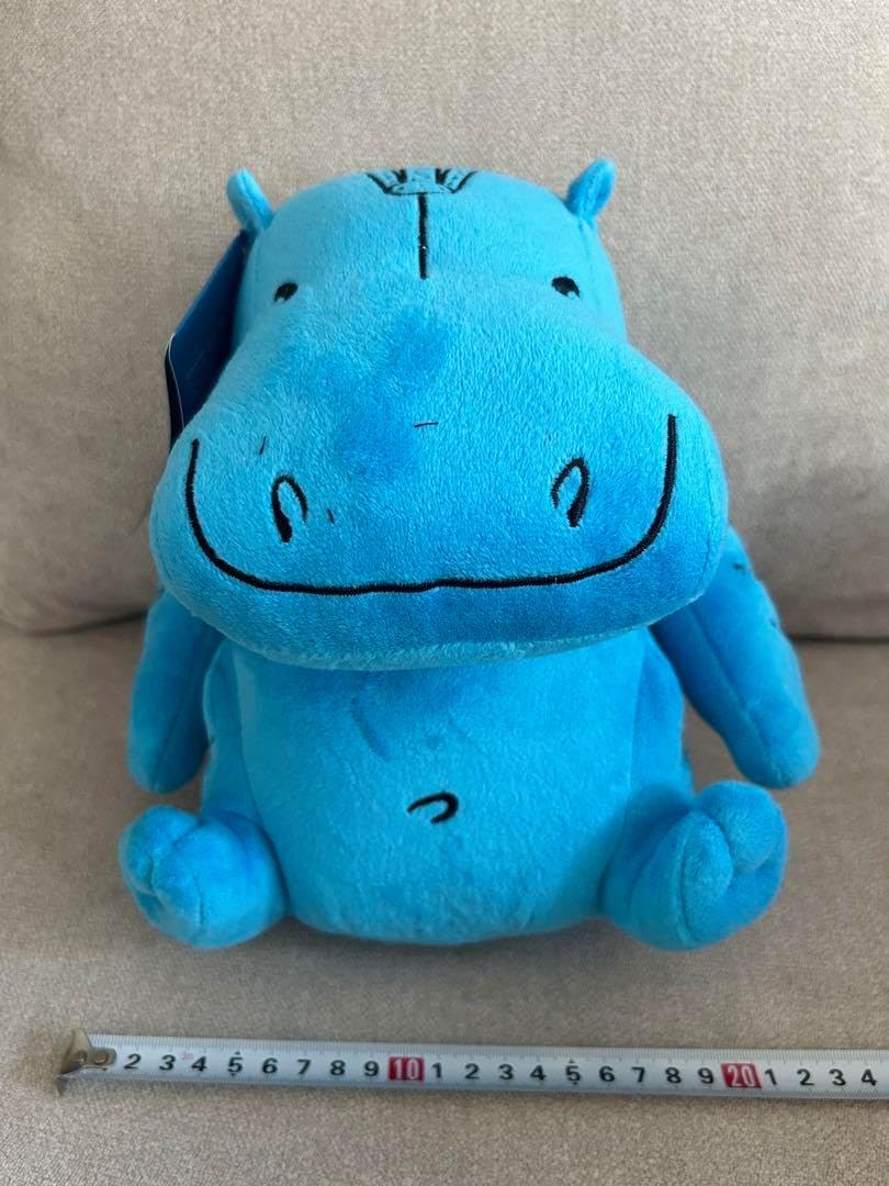 ルーブル美術館　青いカバ　ぬいぐるみ(大サイズ) ルーブル美術館 青いカバ ぬいぐるみ(大サイズ)