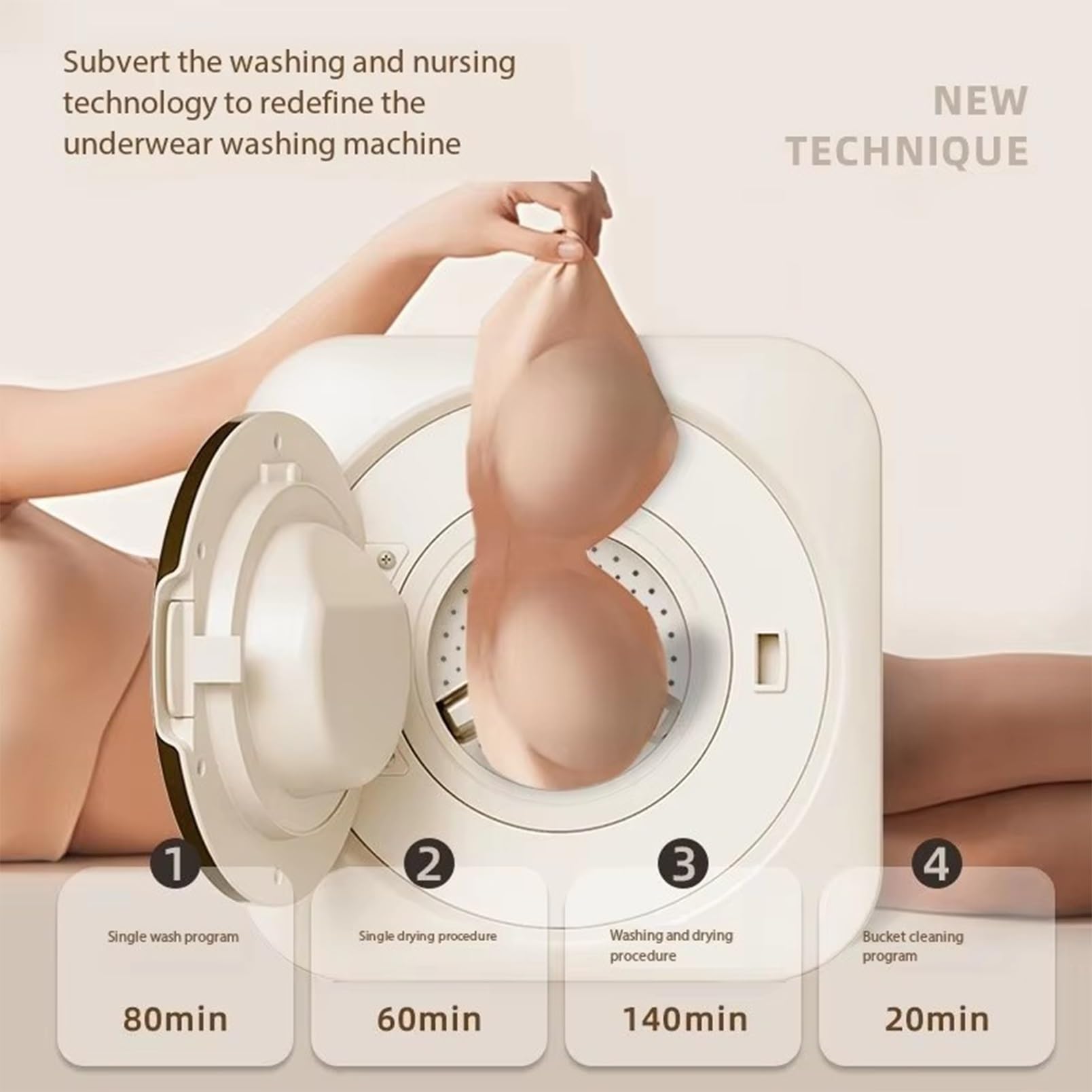 Lavatrice asciugatrice Mini Lavatrice compatta da 3,5 L Lavatrice elettrica Portatile e montabile a Parete per dormitori, Campeggio