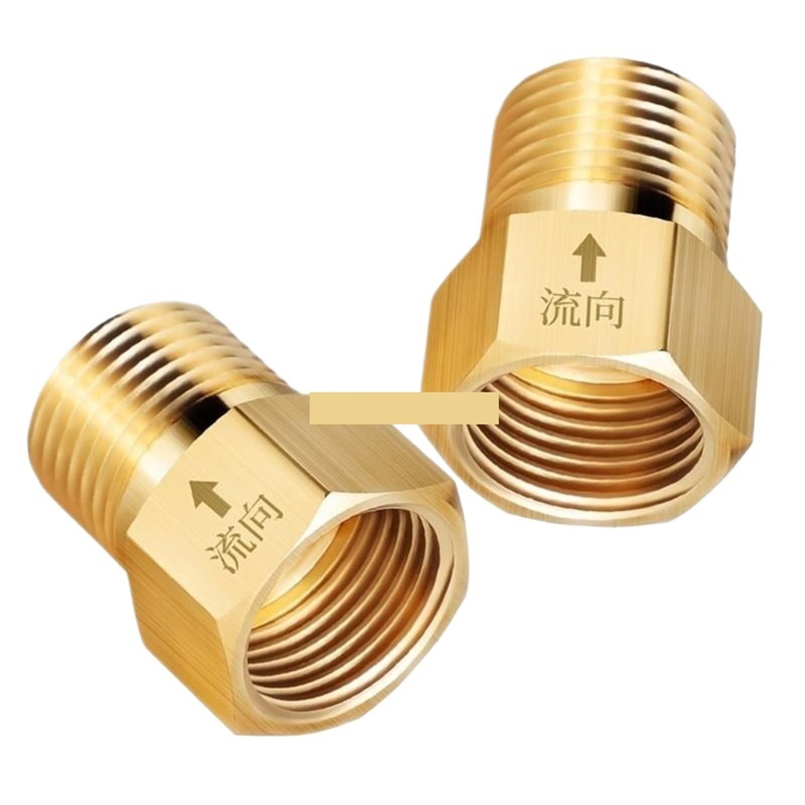 Uyzndkvsi One Color Brass Not Return Check Valves