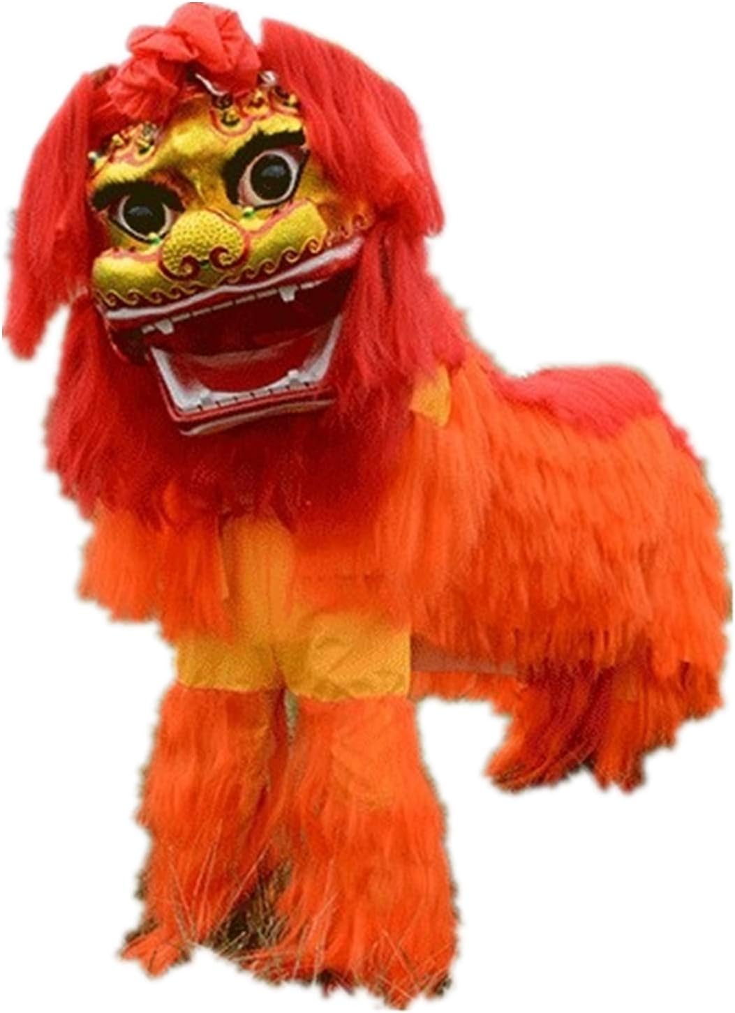 2-Adult Lion Dance Costume Equipment Northern Performance Lion Dance Costume