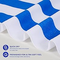 Vista 3 de EBOOT Paquete de 10 toallas de playa de gran tamaño, toallas de piscina extra grandes, de microfibra, de secado rápido, para adultos, mujeres