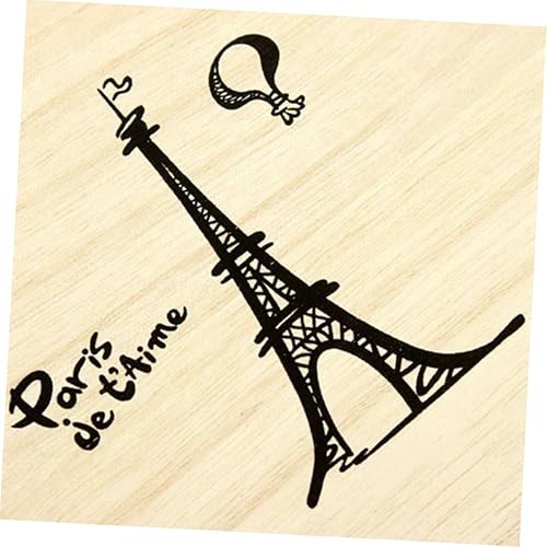 Vista 3 de Cabilock Cajas de escritorio Torre Eiffel de bambú