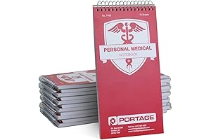 Portage Medical Journal: Medication Log Book for Seniors to Easily Track Your Health Journey
