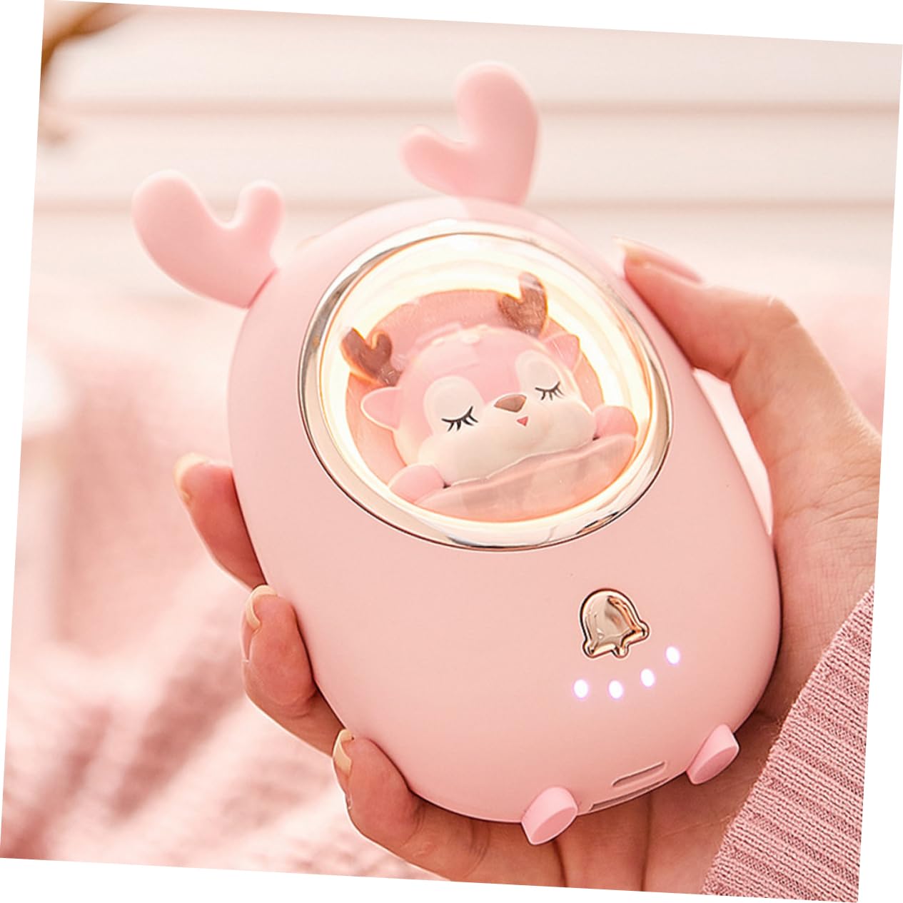Wapiti Chaud bébé Chauffe-Mains de Dessin animé Chauffe-Mains USB Hand Warmers Rechargeable Batterie Externe Portable réchauffeurs USB Chauffe-Mains Portables Abdos