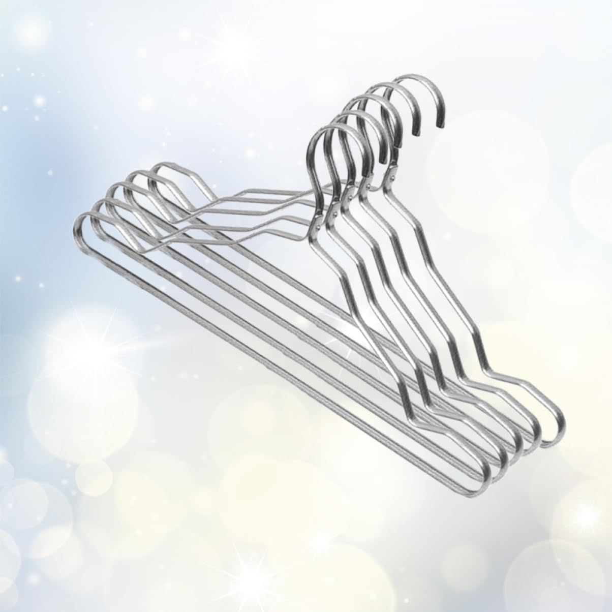 KOMBIUDA 5pcs Adults' Hangers Non Trace Hangers Clothes Hanging Racks Windproof Socks Clips Shirt Hangers Wire Hangers Wardrobe Hangers Wardrobe Hanging Rail Coat Hangers Dark Grey