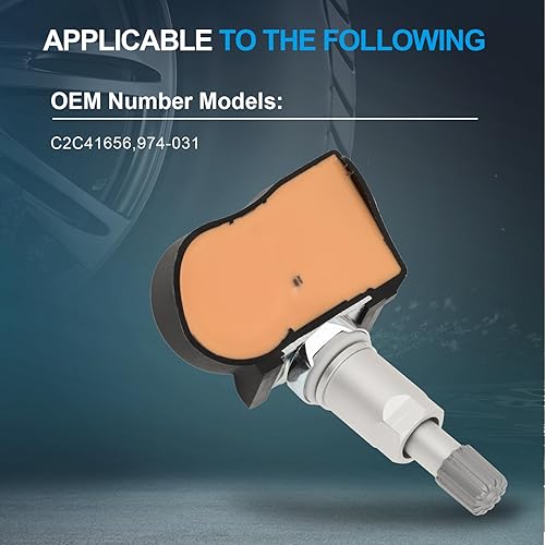 Miniatura 6 de FINDAUTO Equipo original TPMS Sensor 315MHz Sistema de Monitoreo de Presión de Neumáticos Sensor Compatible Para Jaguar Para Land Rover C2C41656