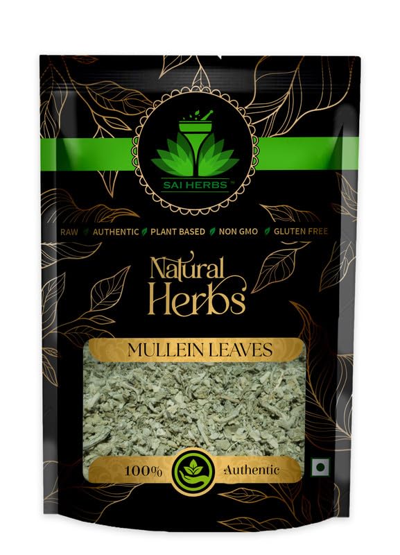 SAI HERBS Mullein Leaves - Lungs Detox - Pure & Natural (1 KG) (B0C2WQ1M3Z) Amazon Price History, Amazon Price Tracker