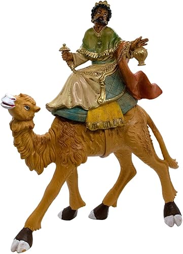 Miniatura 4 de Juego de tres hombres sabios en camellos | 12.5 pulgadas de alto | Añadir a la escena del pesebre Creche | Caspar, Melchor o Balthasar | Gran
