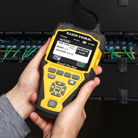 Klein Tools 80179 Scout Pro Max VDV Tester & Digital Probe-Pro Tracing Set