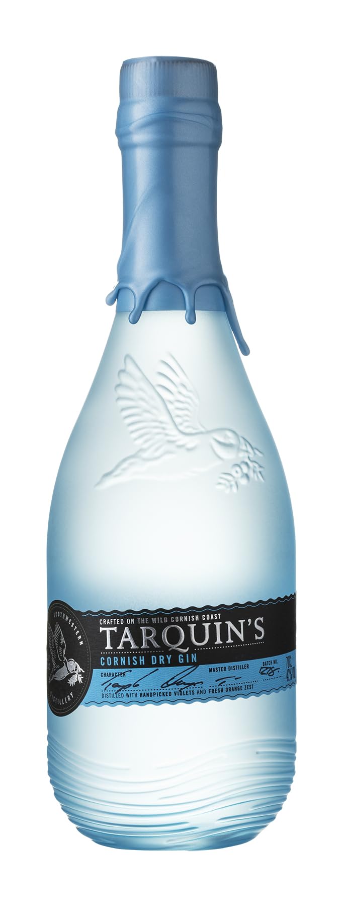 Tarquin’s Cornish Dry Gin | Award-Winning | Fresh Juniper, Bright Citrus & Floral Notes | Crafted on the Wild Cornish Coast | Enjoy in a G&T with Grapefruit & Thyme | 42% vol | 70cl