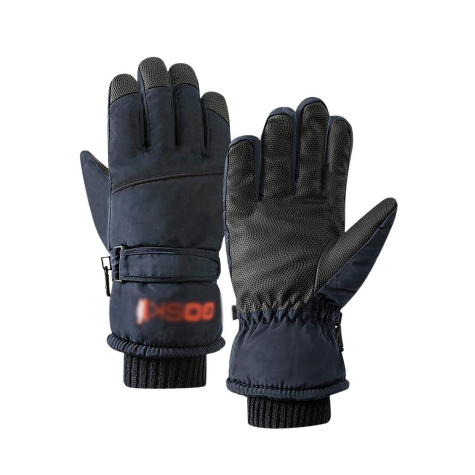 Guantes de esquí Unisex, Guantes de Deporte cálido, Manoplas de Snowboard, Guantes con Pantalla táctil, Guantes de Nieve Impermeables para Motocicleta de Invierno