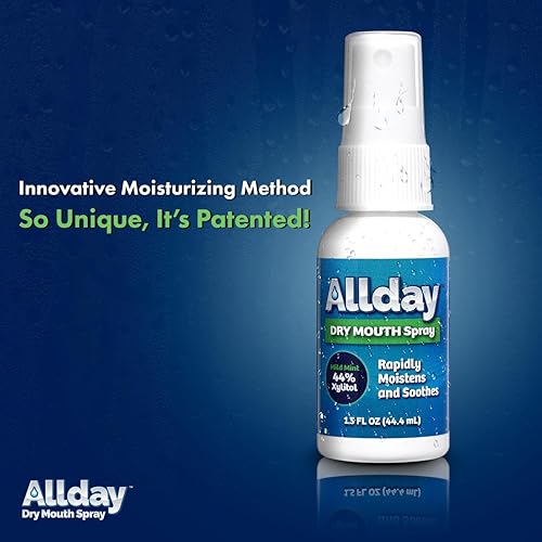 Miniatura 8 de Allday Spray bucal seco, xilitol de máxima resistencia, acción rápida, no ácido (paquete de 2)