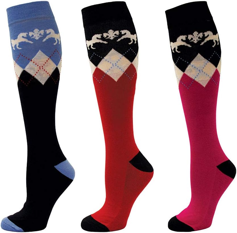 Hadley Knee Hi Socks - 3 Pack