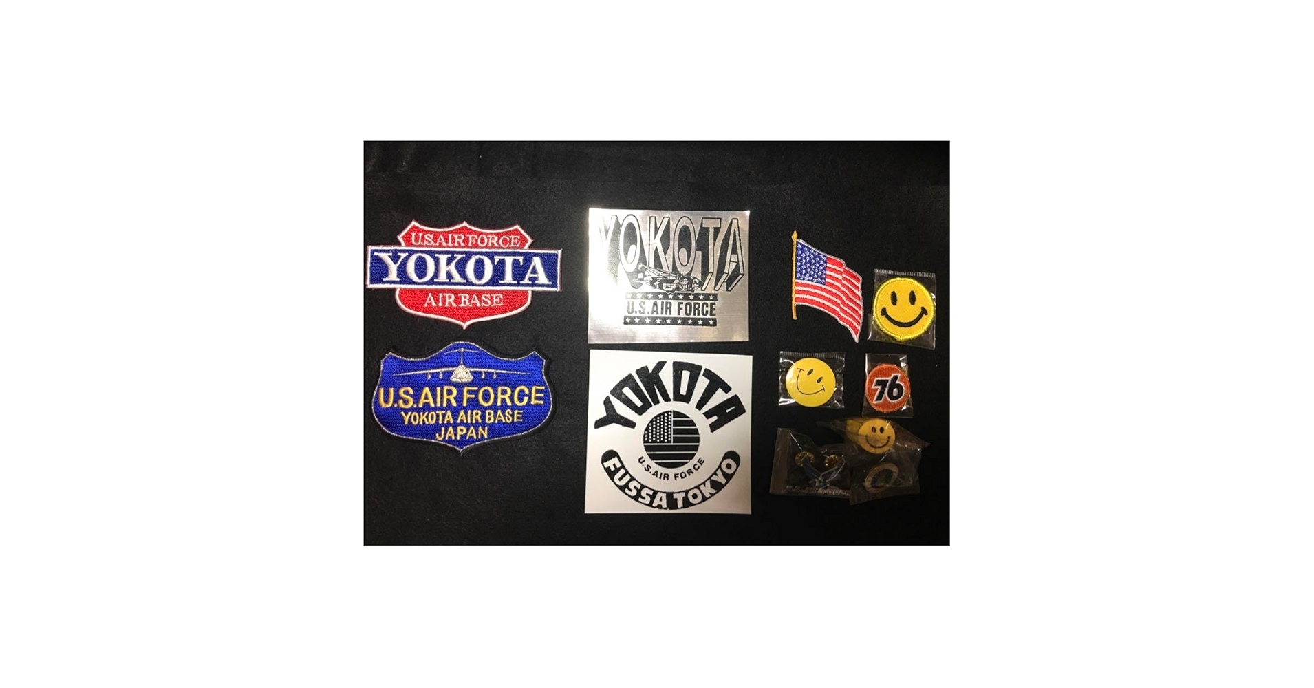 Amazon.co.jp: 横田基地 ベースサイドストリート 土産 ワッペン