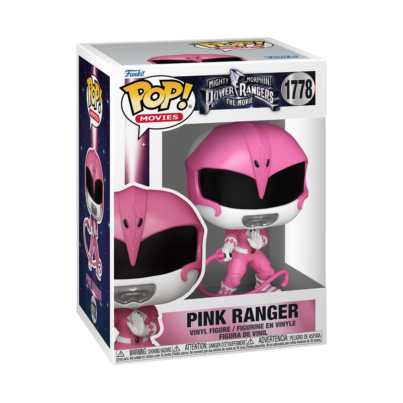 Funko Pop! Movies: Mighty Morphin Power Rangers Movie - Pink Ranger - Collectable Vinyl Figure - Gift Idea - Official Merchandise - Toys for Kids & Adults - Movies Fans