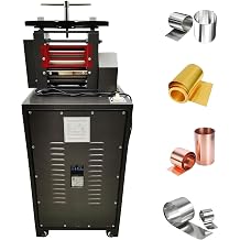 TECHTONGDA Electric Rolling Mill Jewelry Making Machine 2.2KW Smooth Roller Jewelry Press Tabletting Flake Machine for Gold Silver DIY Jewelry Tool