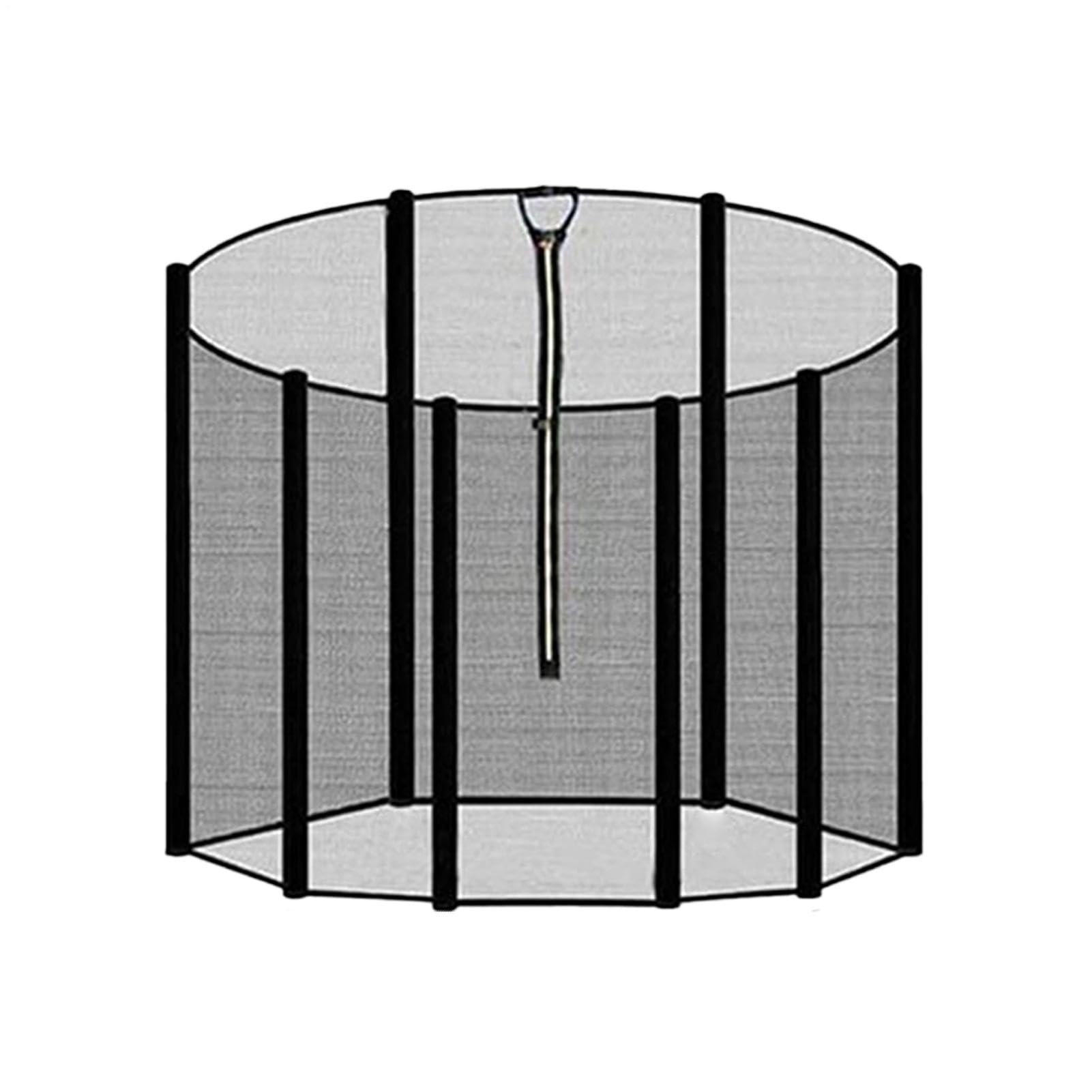 Red para trampolín con valla resistente a la intemperie para máxima protección exterior 8