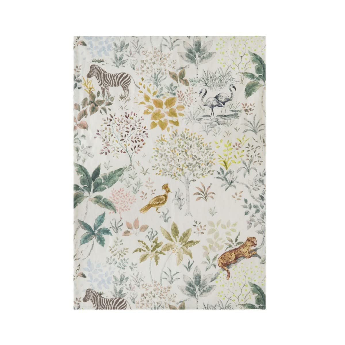 Coucke Printed Linen Tea Towel 50 x 75 cm