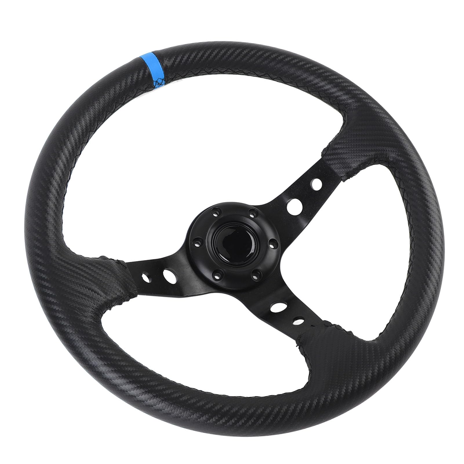 Ausla Volume delle Corse in Carbonio in Fibra di Carbonio 14 pollici. (BLUE)