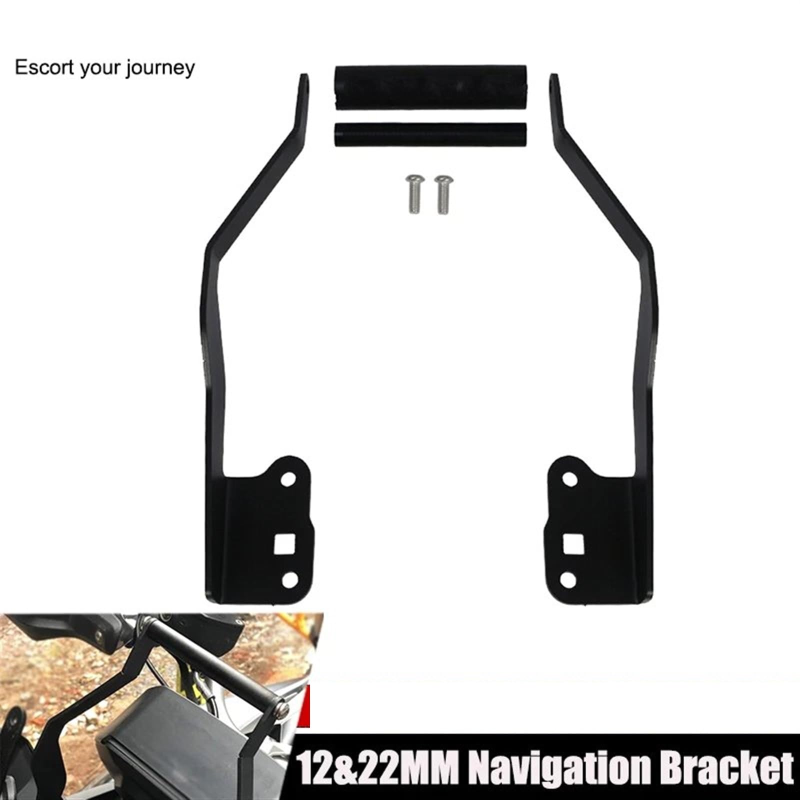 Support Telephone Velo pour BMW F850GS/F750GS 2018 – 2020 Support Navigation GPS Smartphone Accessoires Moto Telephone Moto Rotation(22MM Phone Holder)