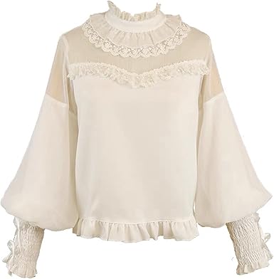 ゴスロリ　ロリータ　ブラウス　七分袖　姫袖　匿名配送 楽天市場】ブラウス ロリータ 春夏 七分袖 姫袖 レディース