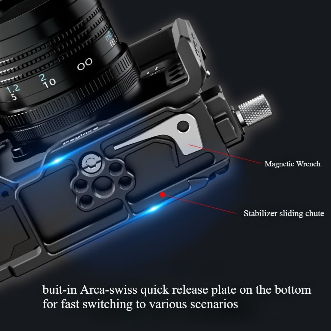 Amazon | Topcine カメラケージ Sony Alpha 7C A7CII A7CR対応