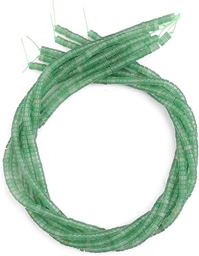 Miniatura 59 de Cuentas espaciadoras de jaspe marrón natural, cuentas sueltas de disco Rondelle, cuentas sueltas para hacer joyas, 0.157 in x 0.079 in, 15.0 in