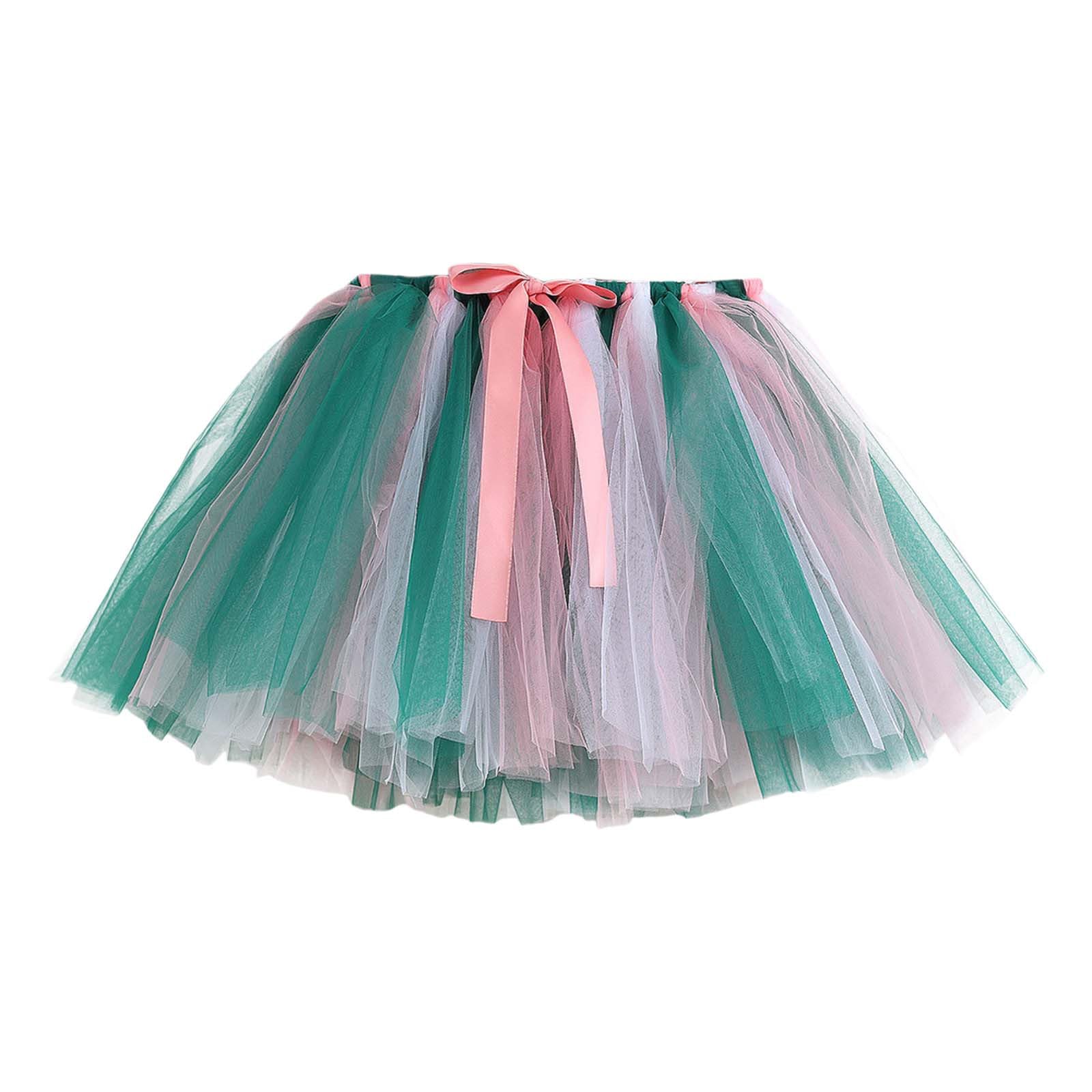 Jupe en tulle fille style tutu danse classique asymétrique pour déguisement Halloween