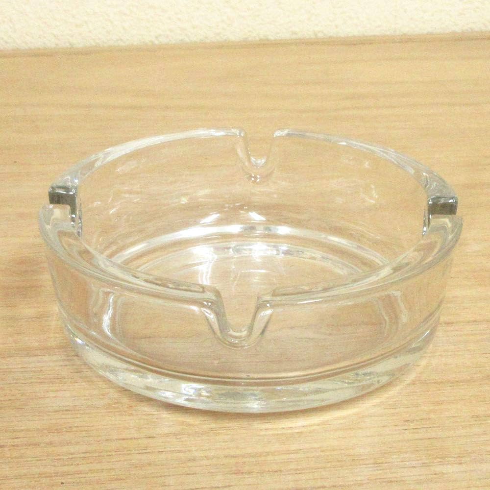 Amazon.co.jp: 灰皿 ガラス 10.6cm アッシュトレイ : ファッション