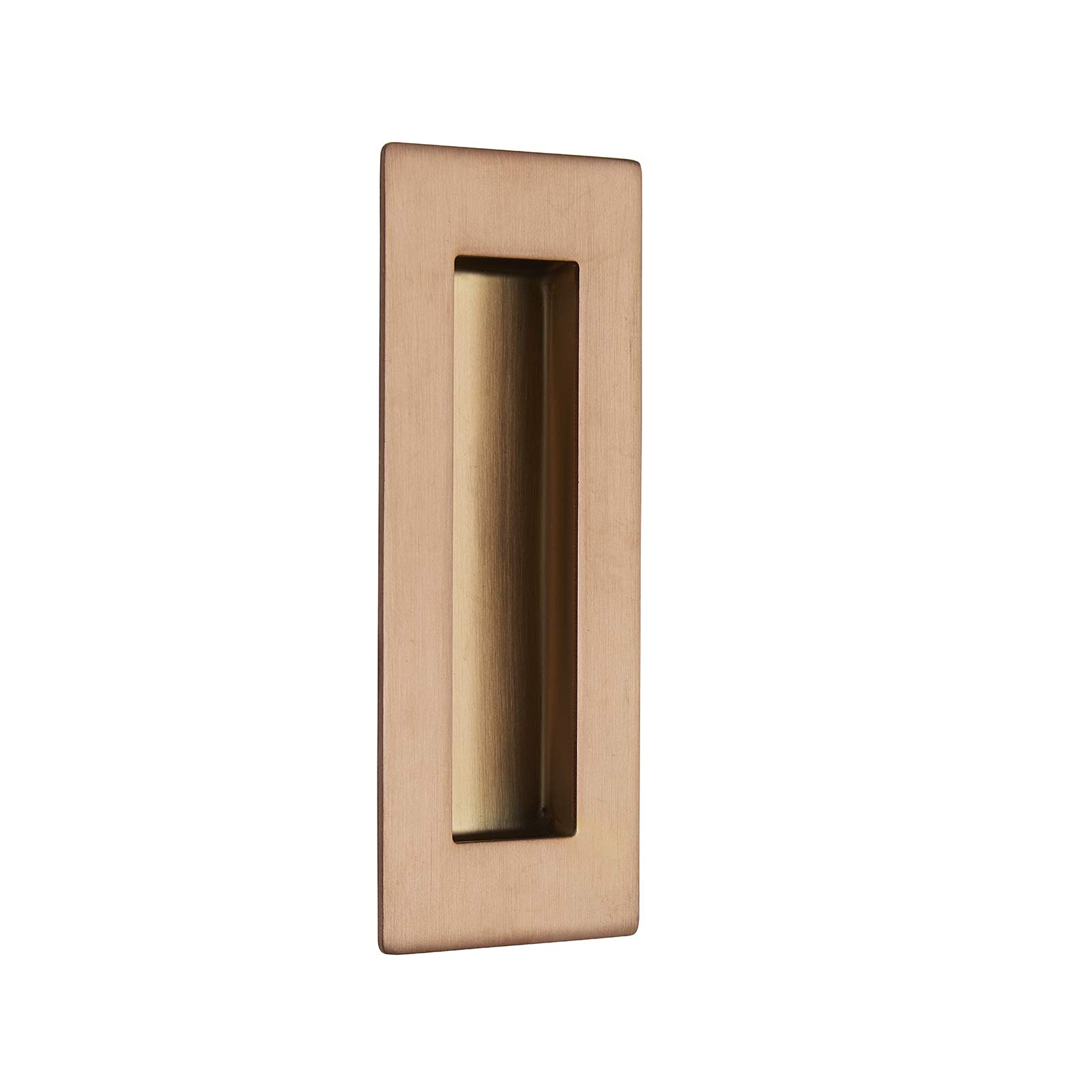 Access Hardware Copper Rectangular Flush Pocket Door Handle (120Mmx50mm, )