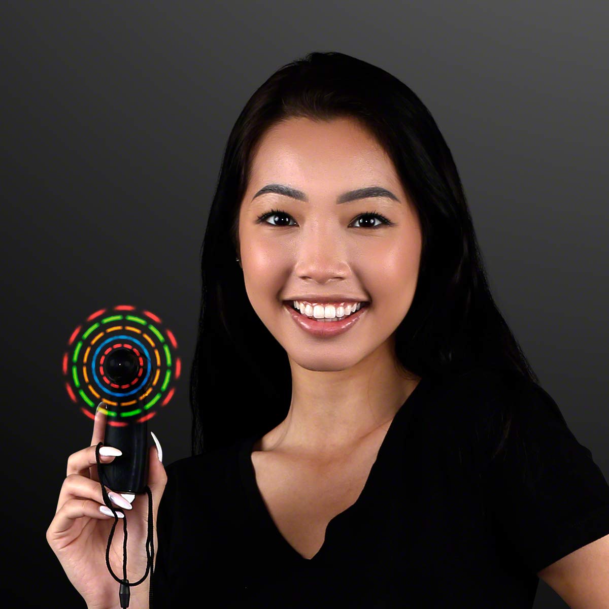 Amazon.com: FlashingBlinkyLights Light Up LED Mini Handheld Fan