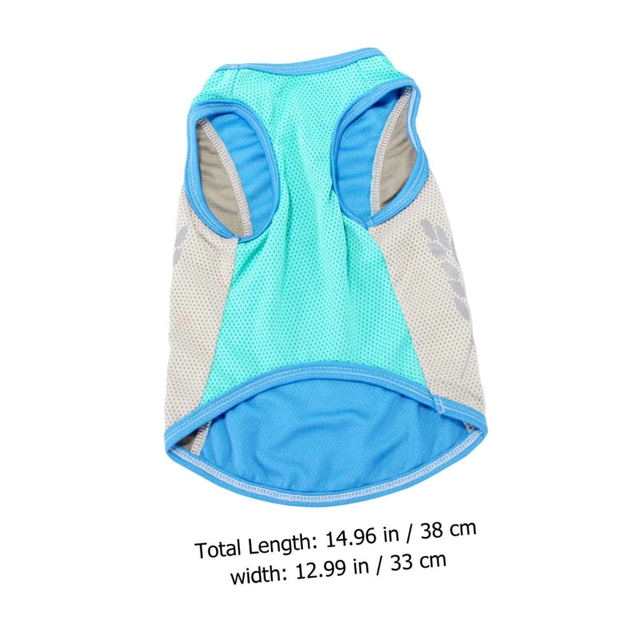 INOOMP 3stücke Kühlweste Für Hunde Atmungsaktive Sommerkleidung Uv-Schutz Hautfreundliches Material Für Partys Und Ausflüge Frischem