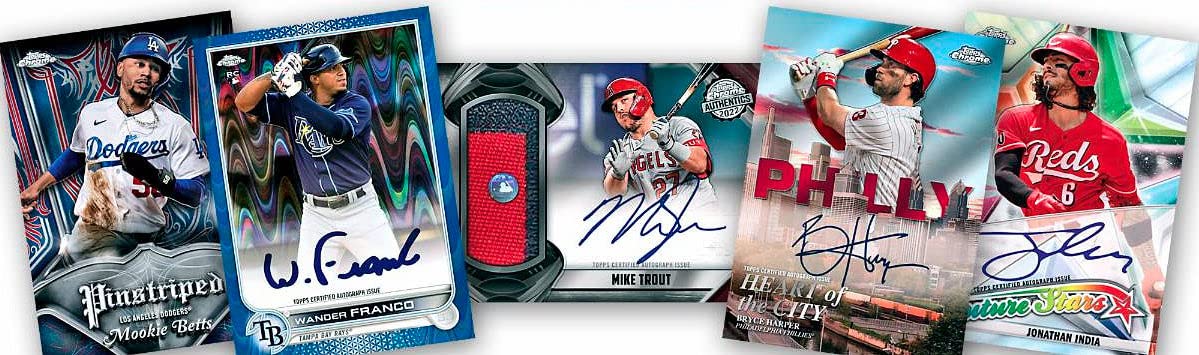Amazon.com: 2022 Topps Chrome MLB Baseball HOBBY box (24 pks/bx