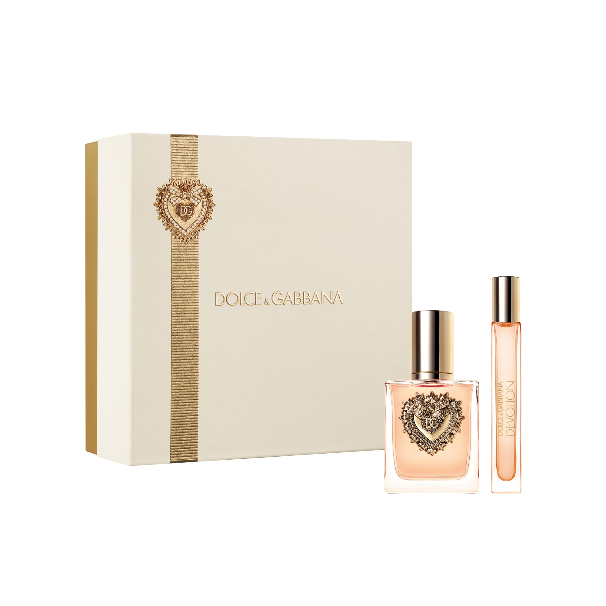 Dolce & Gabbana Devotion Eau de Parfum 50 ml Geschenkset 2024 (enthält 50 ml Eau de Parfum und 10 ml Reisespray)