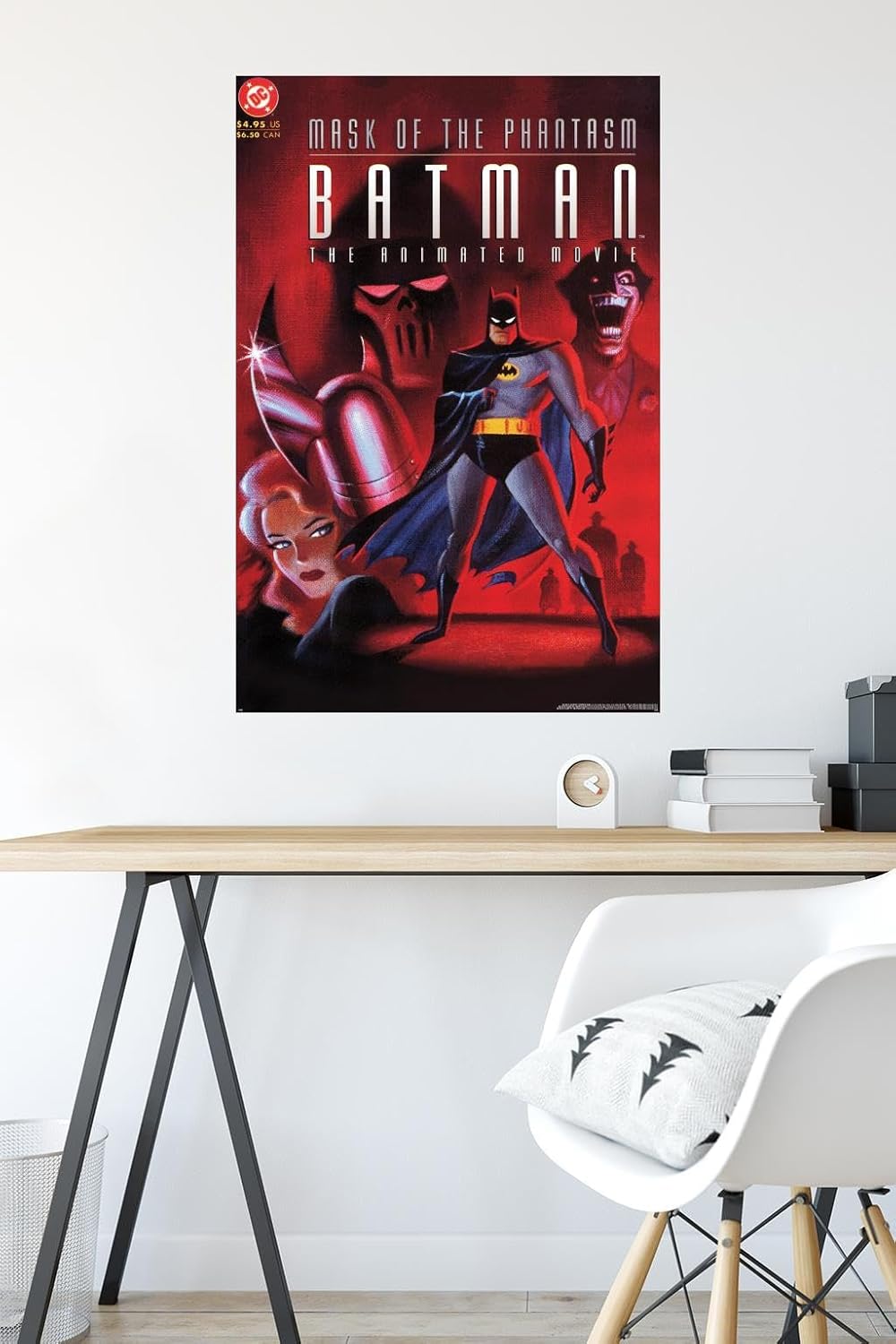 DC Comics Movie Batman: Mask Of The Phantasm - Key Art Wall Poster, 34L" x 22.4W", Premium Unframed Version