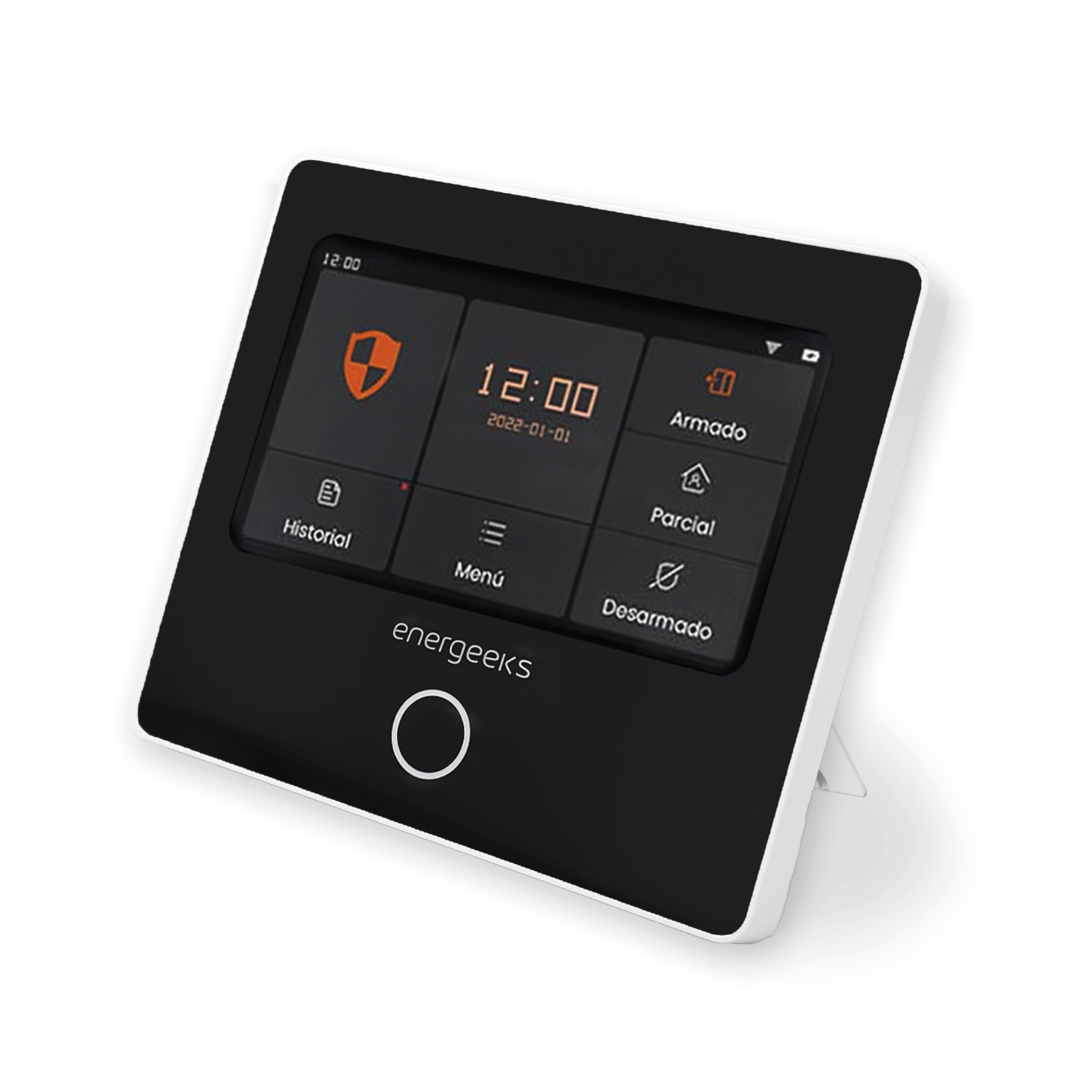 Energeeks - Sistema de Alarma WiFi - Compatible gsm - Incluye Pantalla Táctil, Sirena y Sensores de Movimiento/Apertura - hasta 200 Sensores Adicionales - App Móvil - Compatible con Alexa/Google