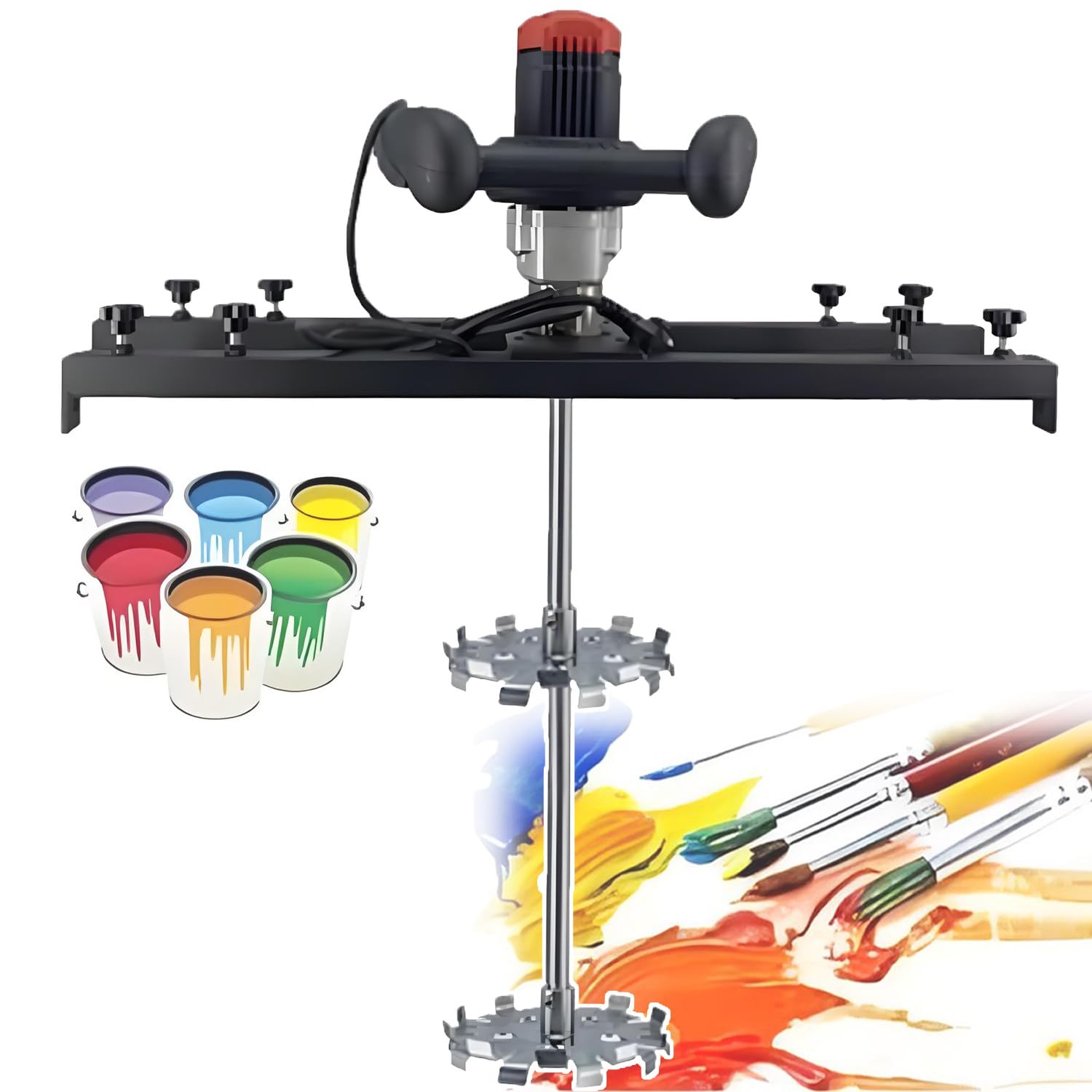 Mélangeur de boue 3200W idéal pour réussir vos rénovations et mélanges de peinture