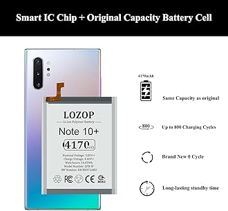 Note 10+ Battery Replacement Kit for Samsung Galaxy Note 10+/Note 10 Plus SM-N975U/U1/F/N/W and Other All N975 Models with Repair Tools Kit and User Manual