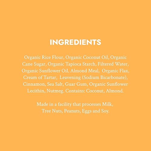 Miniatura 2 de Bakeology Galletas veganas sin gluten | 6 bolsas de 6 a 6 onzas | 3 bolsas de cada sabor | Snickerdoodle, Vanilla Chai