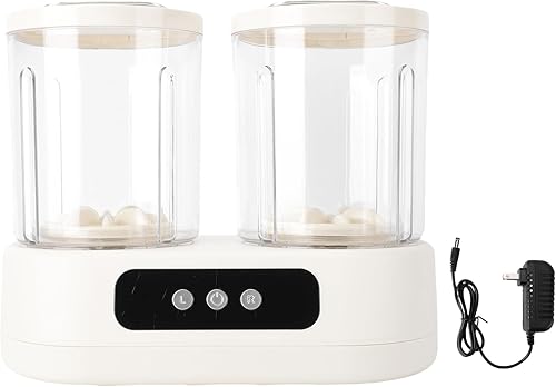 Miniatura 7 de Asixxsix Lavadora portátil, mini lavadora de ropa interior, doble compartimento, limpia profundamente calcetines y ropa pequeña con batería