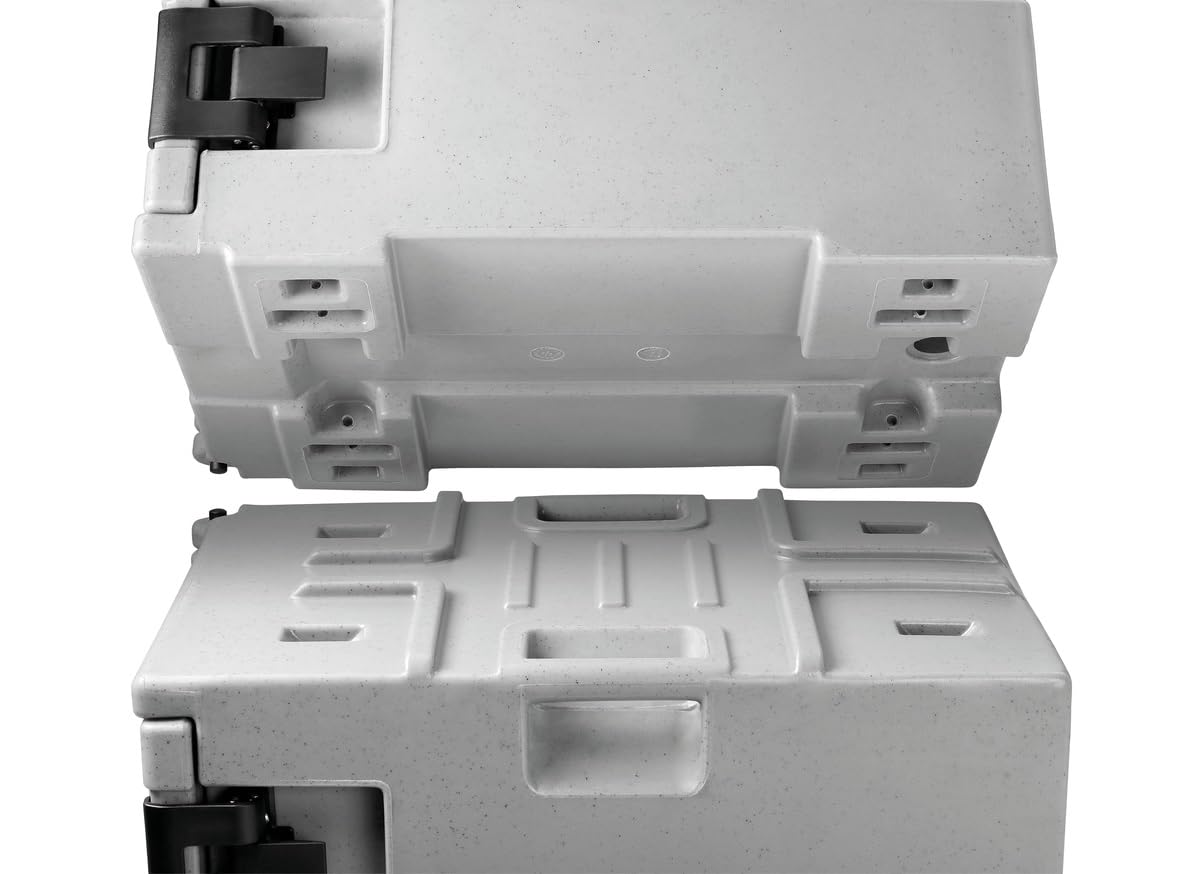 MBH- Contenedor isotérmico profesional para el transporte de alimentos en hostelería. Caja mantenedora de temperatura (frío y calor), para bandejas GN 1/1 para catering y restauración.