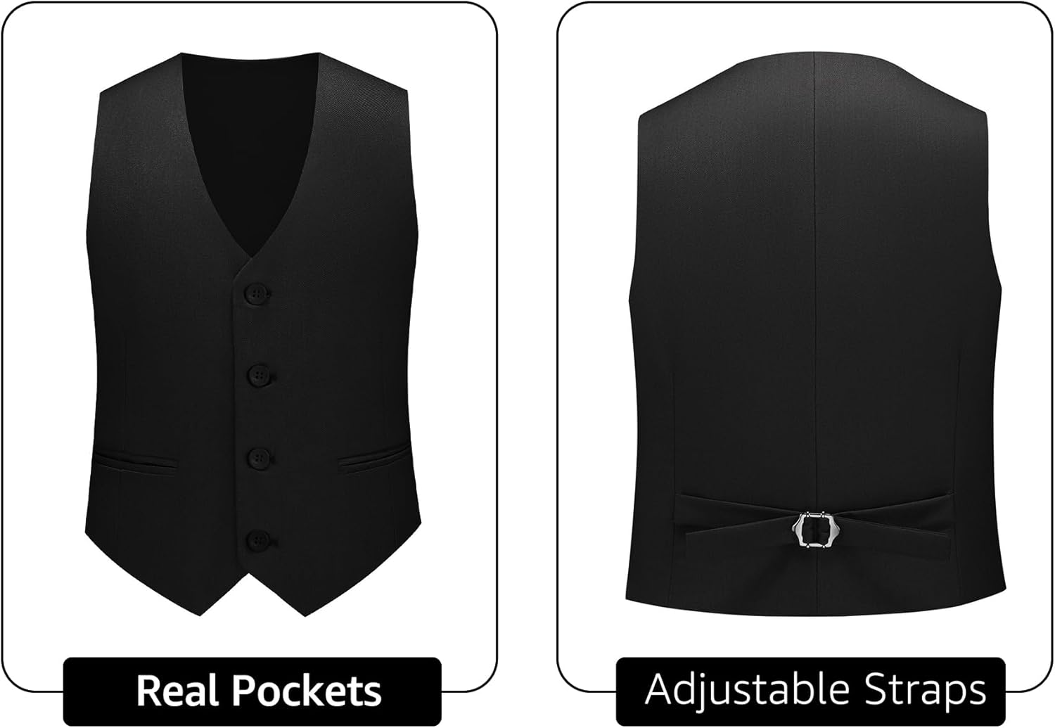 Lamgool Boys Suit Kids Tuxedo Formal Set Slim Fit 4 Pieces with Jacket Shirt Pant Vest for Sneaker Ball Prom Wedding