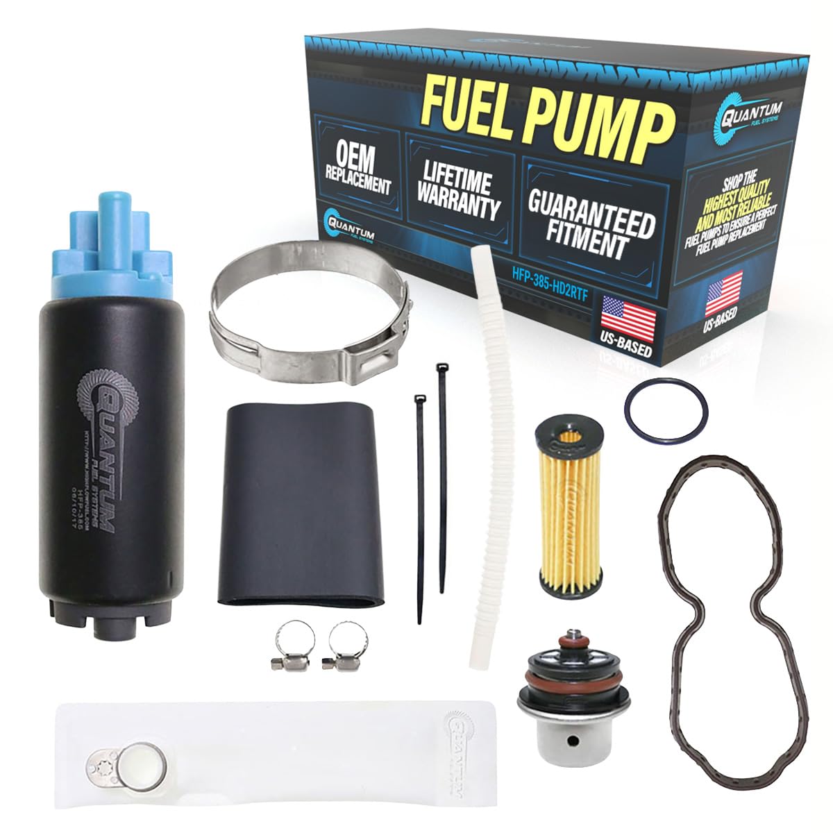Amazon.com: QFS Fuel Pump Kit for 2007-2022 Harley-Davidson