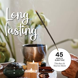 Oud Incense Sticks - 40 Pack (9 inch, 45+ min Burn Time) - Clean Charcoal Free, Made from Assam Oud Chips, Thick Natural Resin Incense