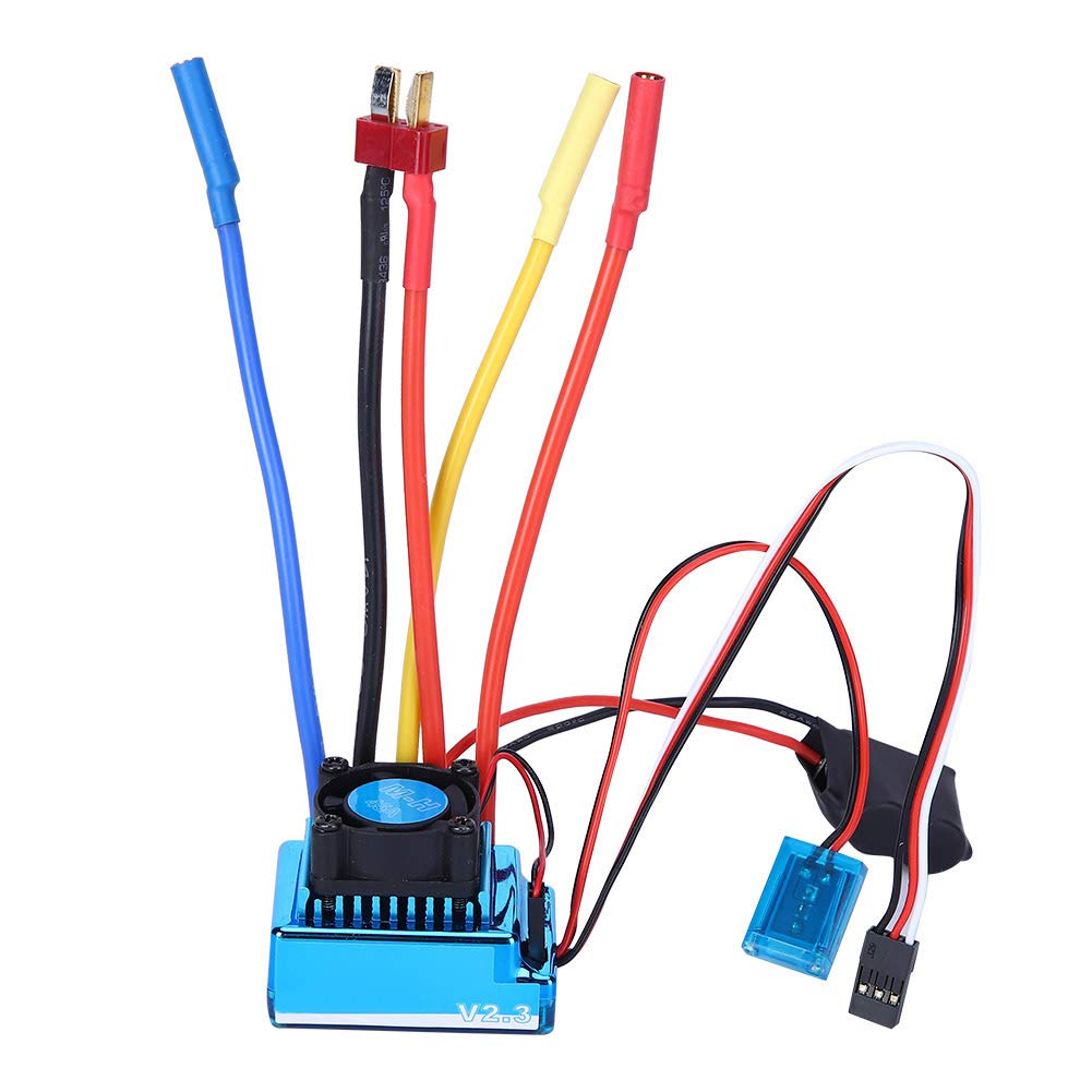 High Efficiency 3650 3100KV Brushless Motor with ESC for 1/10 RC Cars (80A)