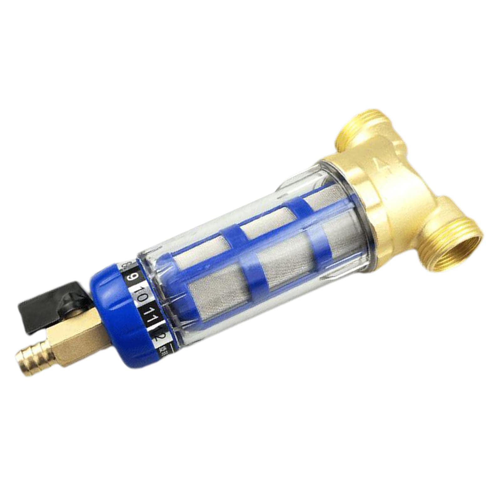 Pinakine® Whole House Water Prefilter System Water Filter Purifier System Reusable 4inch|70043281PNK