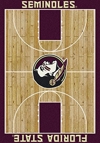 American Floor Mats Florida State Seminoles NCAA College Home Court Team Area Rug 5'4