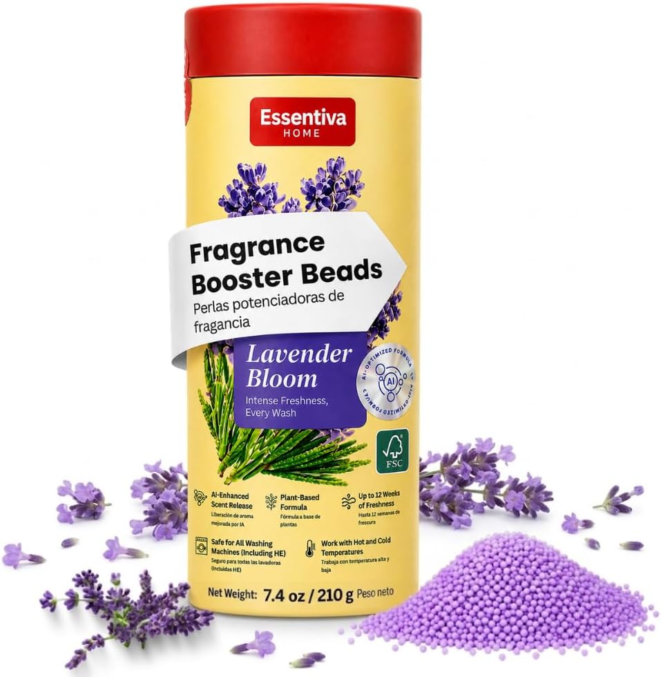 Laundry Scent Booster Beads | Lavender Bloom | Long-Lasting | HE Safe